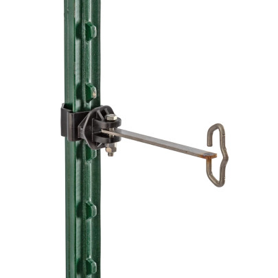 Ъглов изолатор за T-post стълб, за шнур и лента - изображение 8