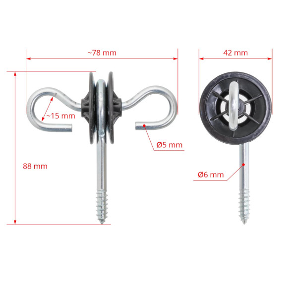 Комплект за врата с пружина 5 м - изображение 4