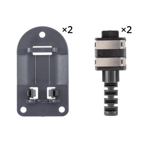 Комплект гнезда и конектори за електропастир против охлюви - изображение 1