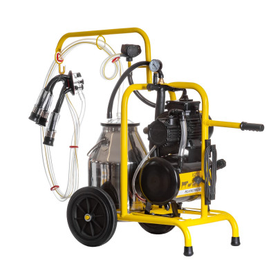 Агрегат за доене на крави с 30-литров гюм от неръждаема стомана - изображение 4