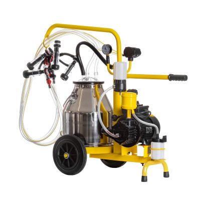 Агрегат за доене на овце с 2 станции и гюм от неръждаема стомана, 25 литра, екологичен - изображение 4