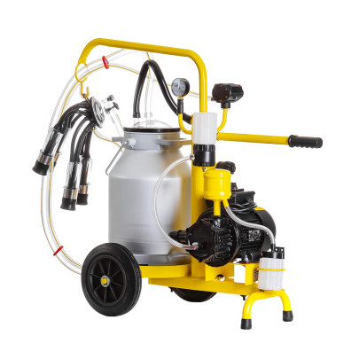 Доилен агрегат за крави с 25-литров алуминиев гюм, екологичен - изображение 4