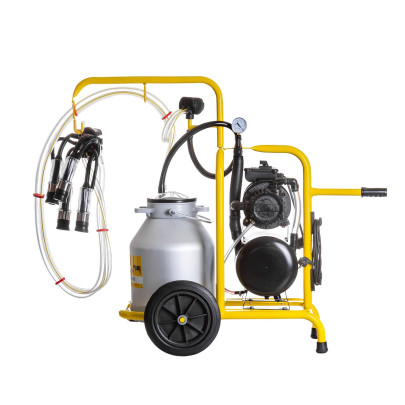 Агрегат за доене на крави с алуминиев гюм, 30 литра - изображение 2