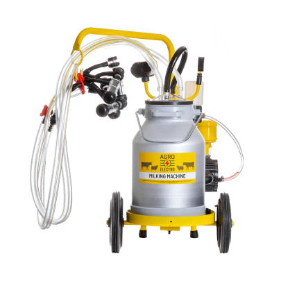 Агрегат за доене на овце с 2 станции и алуминиев гюм 25 литра, екологичен - изображение 3