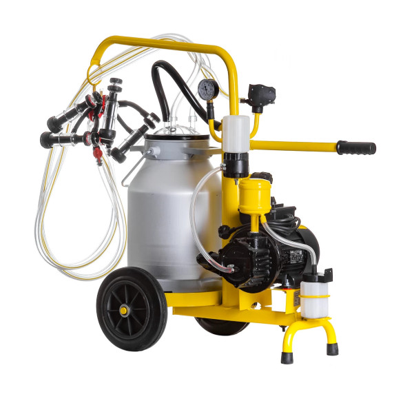 Агрегат за доене на овце с 2 станции и алуминиев гюм 25 литра, екологичен - изображение 4