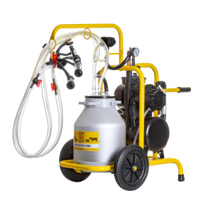 Агрегат за доене на овце с 2 станции и алуминиев гюм 30 литра - изображение 1