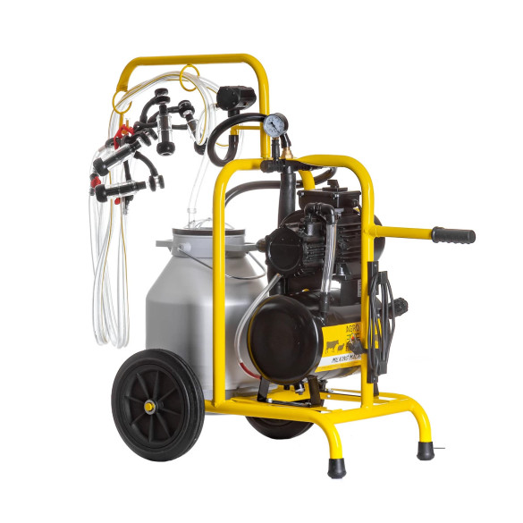 Агрегат за доене на овце с 2 станции и алуминиев гюм 30 литра - изображение 4