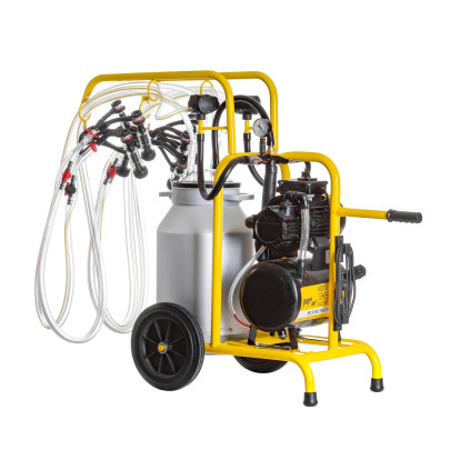 Агрегат за доене на овце с 4 станции и алуминиев гюм 40 литра - изображение 4