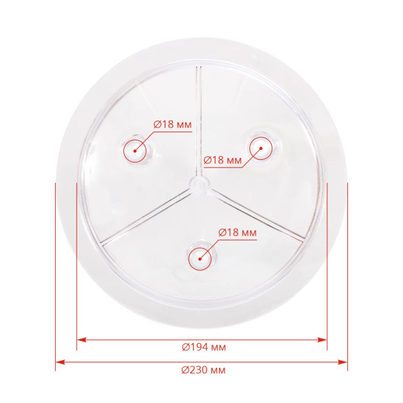 Капак с 3 изхода, за 40-литров гюм за мляко - изображение 3