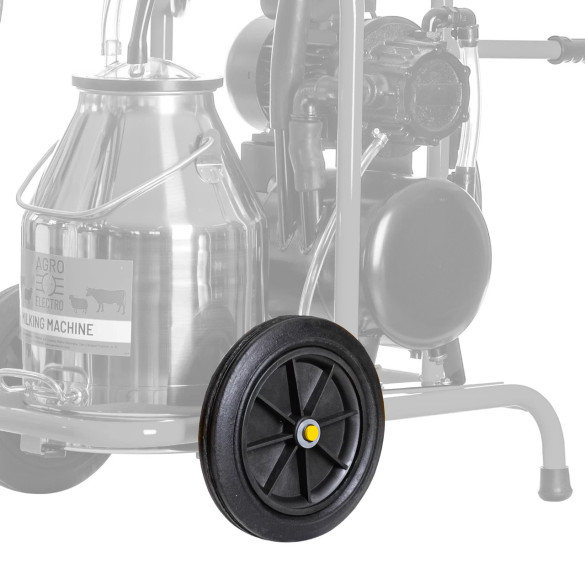 Колело за доилен агрегат, 250 мм - изображение 5