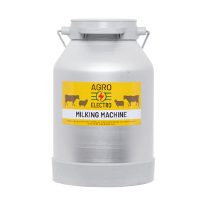 Алуминиев гюм за доилен агрегат, 25 литра - изображение 1