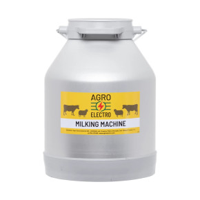 Алуминиев гюм за доилен агрегат, 30 литра - изображение 1