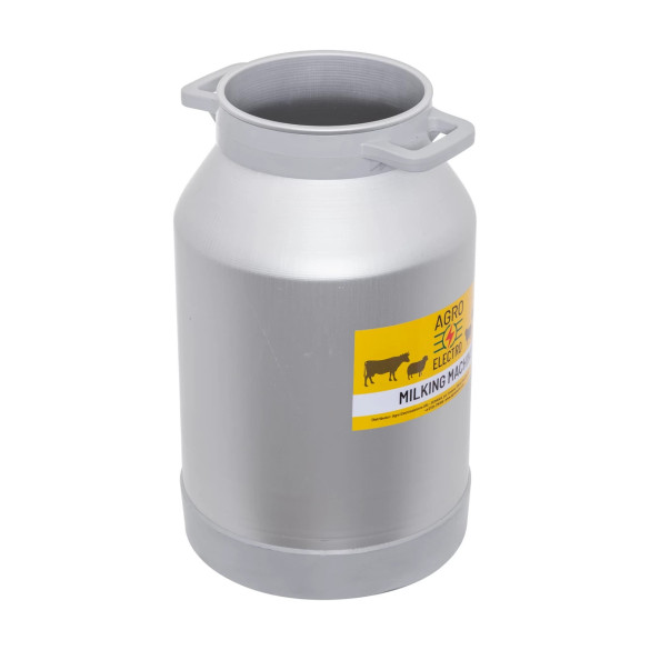 Алуминиев гюм за доилен агрегат, 40 литра - изображение 2