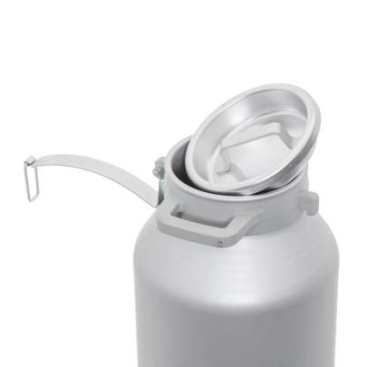 Алуминиев гюм за транспортиране на мляко, с капак със закопчалка, 30 литра - изображение 5