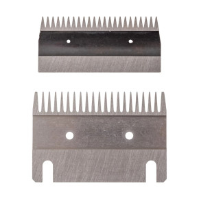 Комплект ножове за подстригване на едър рогат добитък или коне, 21/23 - изображение 1 2