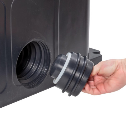 Двойна поилка за едър рогат добитък и коне, с плаващи топки против замръзване, 100 литра - изображение 6