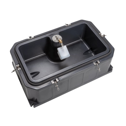 Двойна поилка за едър рогат добитък и коне, с плаващи топки против замръзване, 100 литра - изображение 7