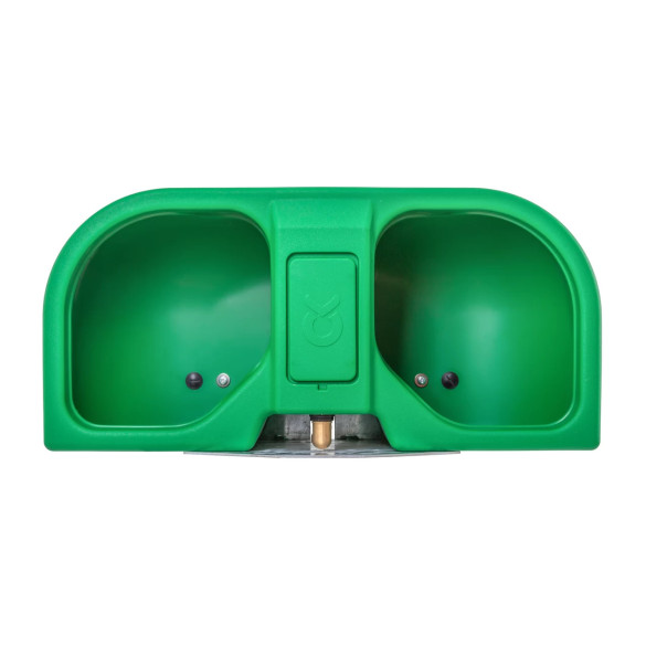 Двойна пластмасова поилка с постоянно ниво, 58 литра - изображение 3