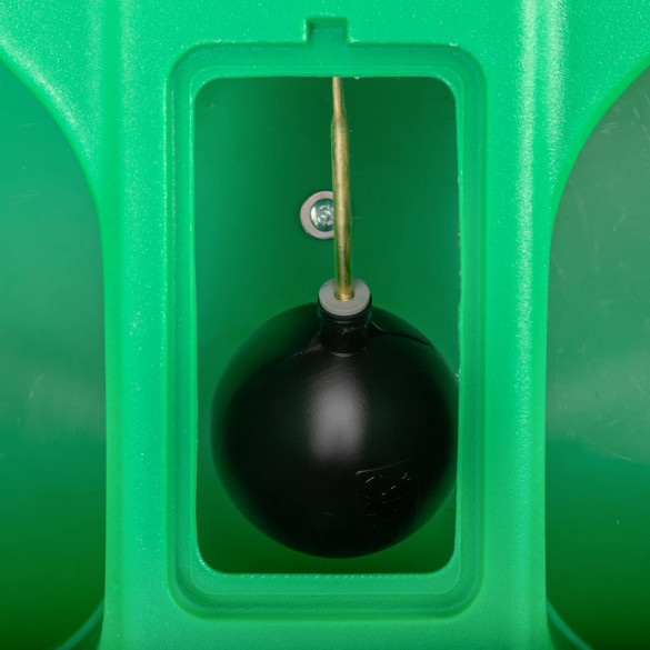 Двойна пластмасова поилка с постоянно ниво, 58 литра - изображение 5