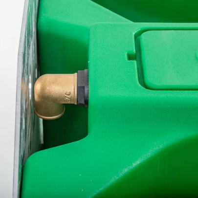 Двойна пластмасова поилка с постоянно ниво, 58 литра - изображение 7