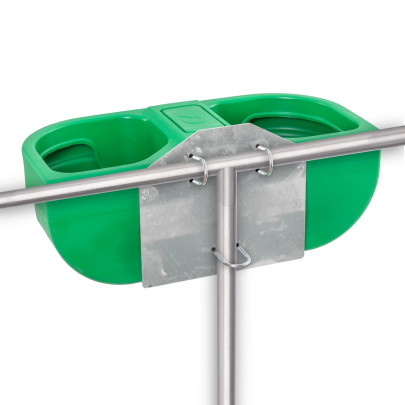 Двойна пластмасова поилка с постоянно ниво, 58 литра - изображение 9