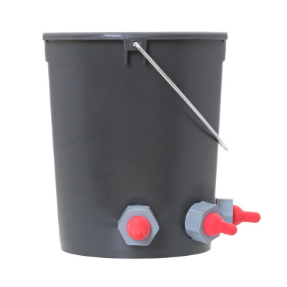 Кофа за кърмене на агнета и ярета с 5 биберона, 8 литра - изображение 2