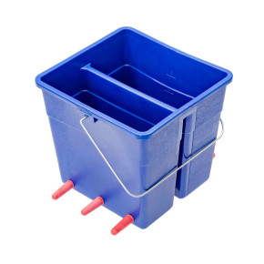 Кофа за кърмене на агнета и ярета с 6 биберона, 70 мм, 10 литра - изображение 1 2