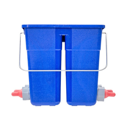 Кофа за кърмене на агнета и ярета с 6 биберона, 50 мм, 10 литра - изображение 3