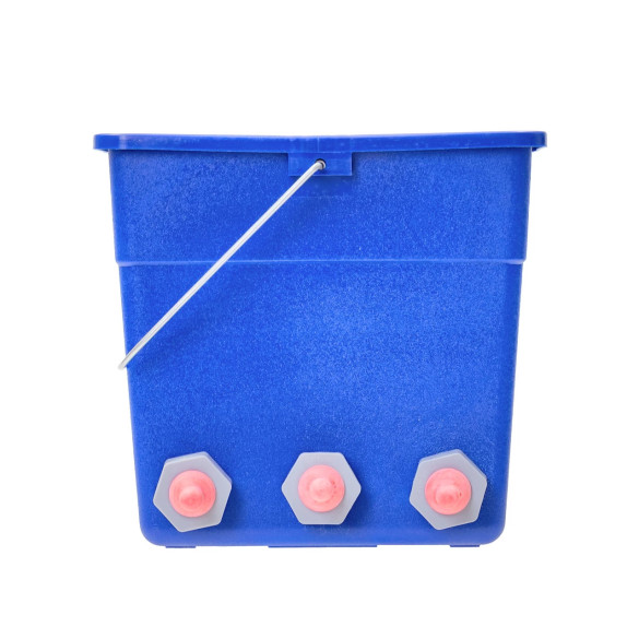 Кофа за кърмене на агнета и ярета с 6 биберона, 50 мм, 10 литра - изображение 4