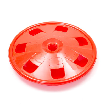 Кръгла поилка с PET бутилка, за пилета - изображение 3