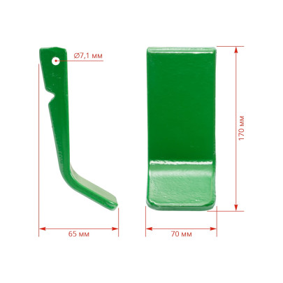 Чугунен език за поилка 2 литра - изображение 6