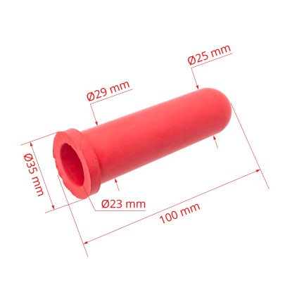 Конусен гумен биберон с кръстовиден отвор - изображение 6