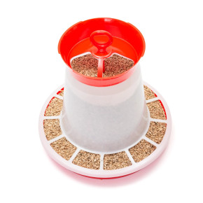 Хранилка за пилета и домашни птици, 5 литра - изображение 1 2