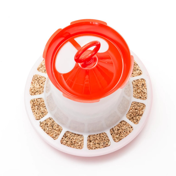 Хранилка за пилета и домашни птици, 10 литра - изображение 3