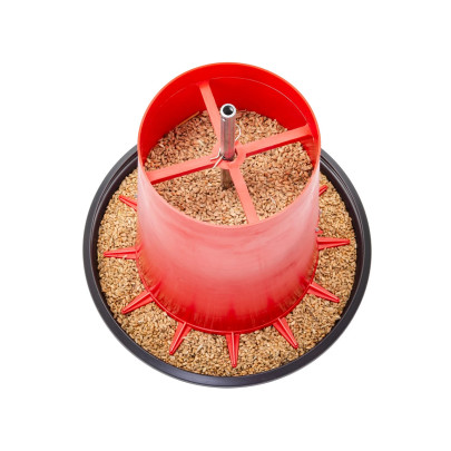 Хранилка за пилета от висококачествена пластмаса, 9 литра - изображение 3