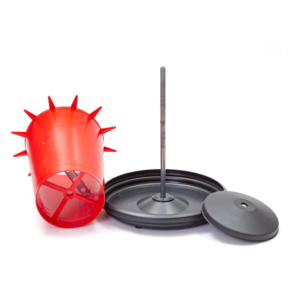 Хранилка за пилета от висококачествена пластмаса, 9 литра - изображение 6