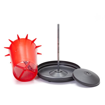 Хранилка за пилета от висококачествена пластмаса, 9 литра - изображение 6