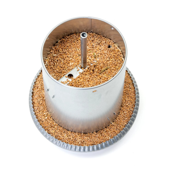 Хранилка за възрастни птици, галванизиран метал, 8 л - изображение 7