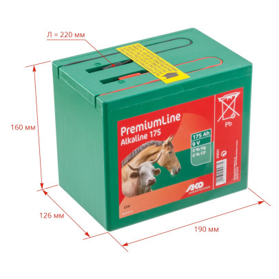 Суха батерия AKO 9 V, 175 Ah - изображение 5