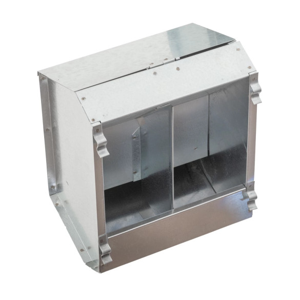 Метална хранилка за зайци, 3 литра - изображение 2