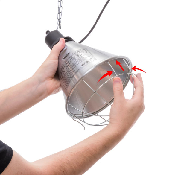 Основа за инфрачервена нагревателна крушка с ключ - изображение 9