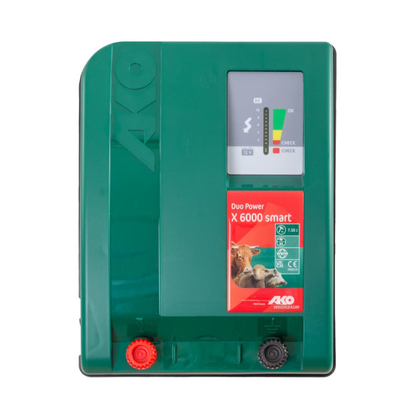 Енергизатор за електропастир AKO Duo Power X 6000 Smart, 230/12 V, 5 джаула - изображение 3