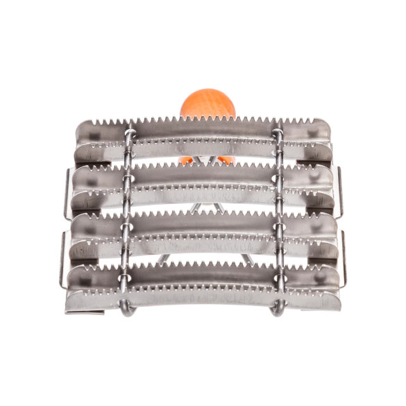 Метално чесало за крави и коне, 11 × 12,5 см - изображение 4