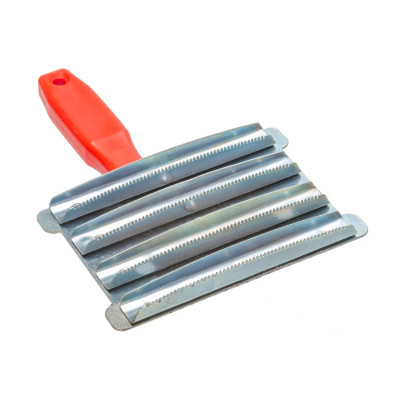 Метално чесало за коне, 9,5 × 14,5 см - изображение 2