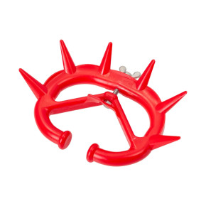 Устройство (скоба) против сучене за телета и млади говеда, Müller 2010, червена - изображение 1 2