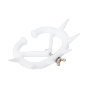 Скоба за нос против сукане за телета и млади говеда, Müller, бяла - изображение 1