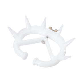 Скоба за нос против сукане за телета и млади говеда, Müller, бяла - изображение 1 2