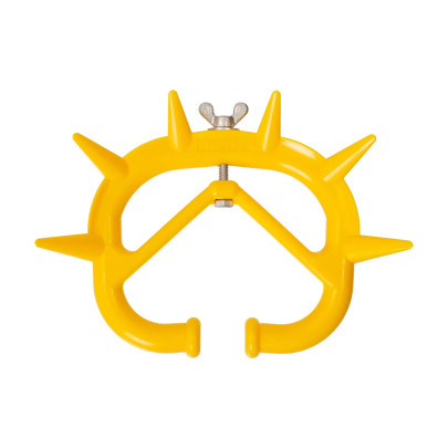 Скоба за нос против сукане за млади и възрастни говеда, Müller, жълта - изображение 3