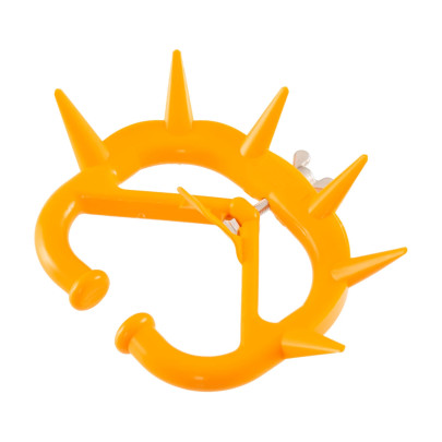 Скоба за нос против сукане за млади и възрастни говеда, Müller, оранжева - изображение 2