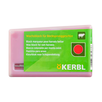 Восъчно блокче за маркиране на репродукцията на овце, червено - изображение 4